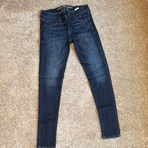 American Eagle Outfitters Dark Blue Jeggings